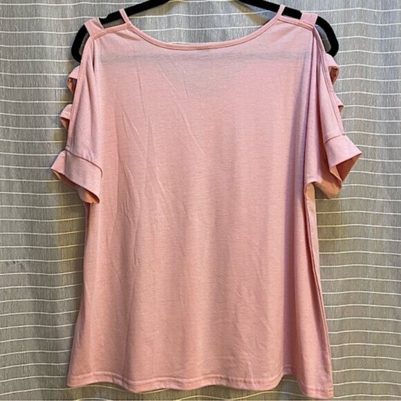 FREE* Unique Cutout Sleeve Tee - Picture 2 of 4